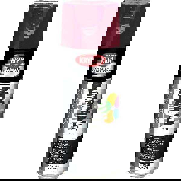 Lacquer Spray Paint: Cherry Red, Gloss, 16 oz